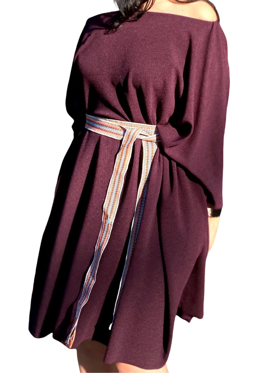 Women's Off-Shoulder Flowy Midi Dress