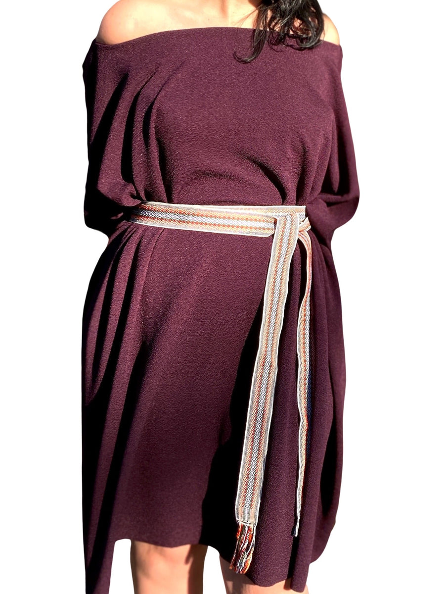 Women's Off-Shoulder Flowy Midi Dress